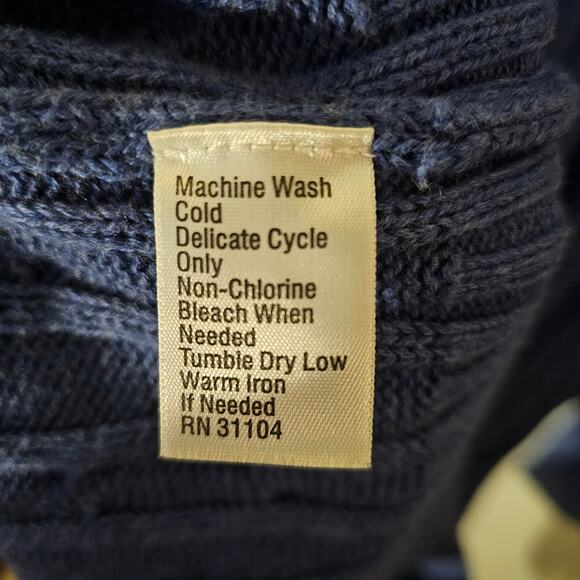 Saddlebred Cable Knit Crew Neck Sweater Sz XL Preppy Capsule Classic Cotton - Picture 7 of 7